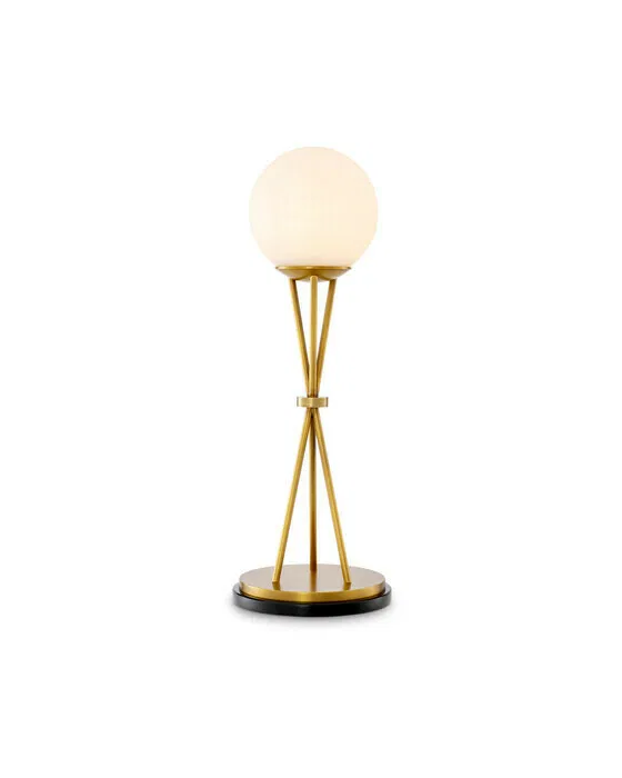 Izzy Tischlampe antikes Messing