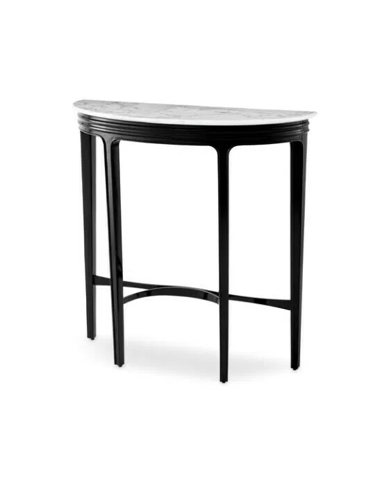 Rochefort black console table