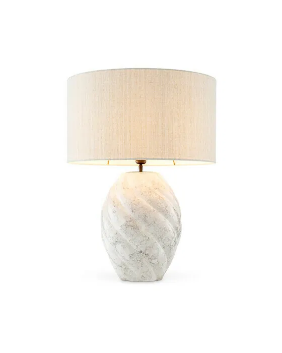 Jarrow Tischlampe grau