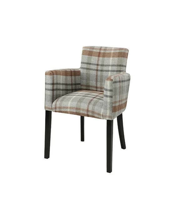 Ashley Sessel miles plaid grey