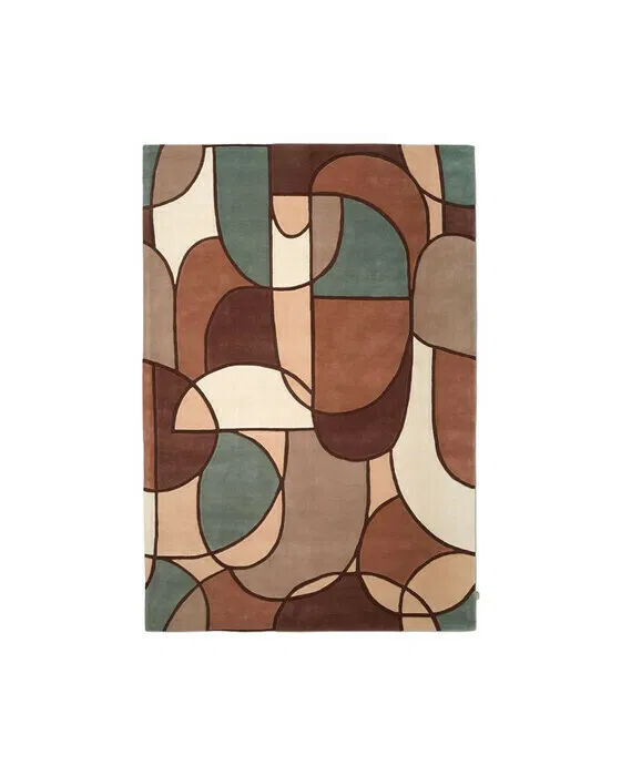 Modern Abstract teppich multi pastell