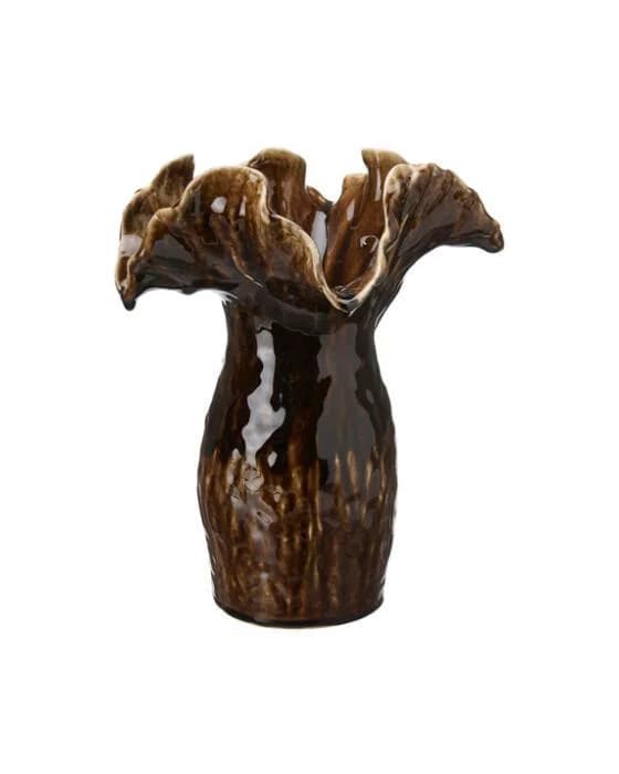 Jade-Vase braun