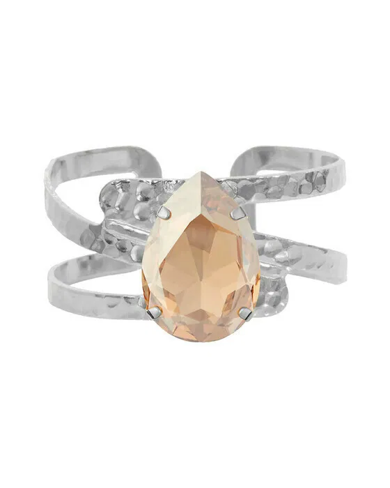 Perfect Drop Bangle Armband golden shadow rhodium