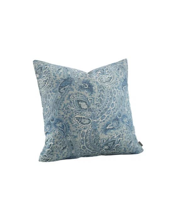 Elton Paisley Kissenbezug Blau