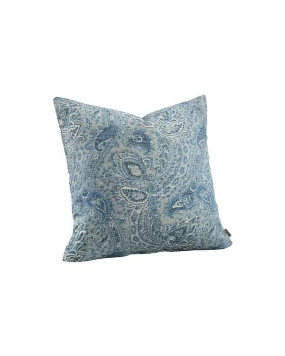 Elton Paisley Kissenbezug Blau