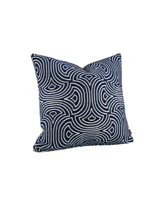 Lilou Charm kissenbezug blau