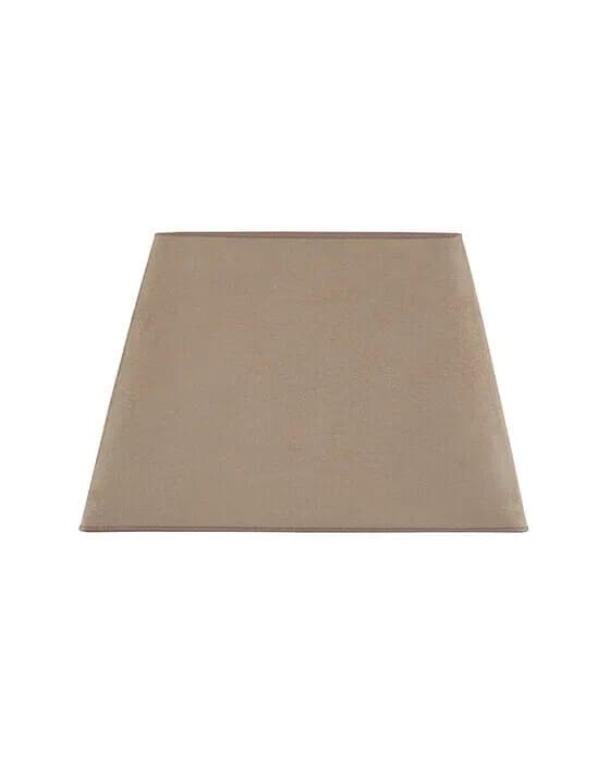 Quadratischer Lampenschirm camora camel