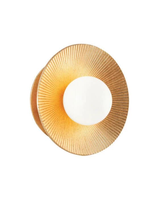 Emerald Wandleuchte Vintage-Gold