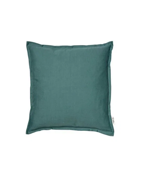 Classic Leinen-Kissenbezug teal