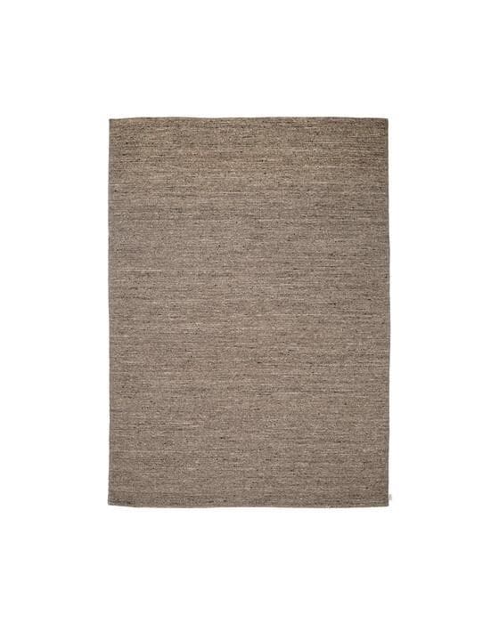 Bouclé-Teppich braun