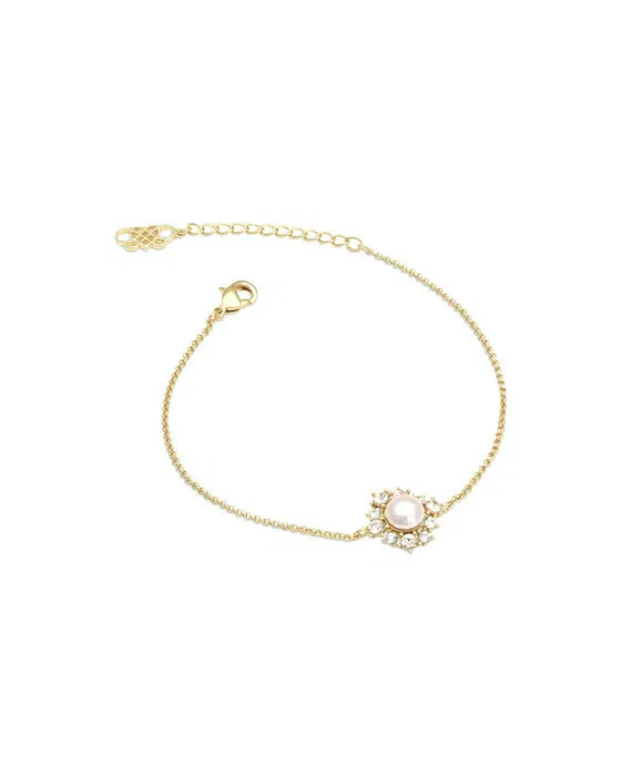 Emily Pearl Bracelet Rosaline