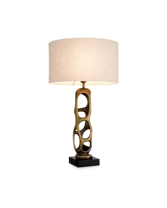 Kearny Table Lamp Vintage Brass