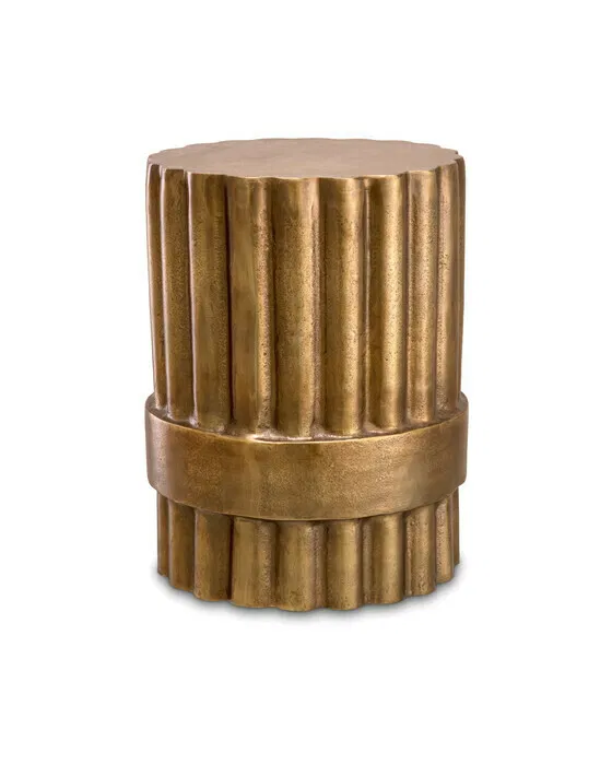 Padua Side Table Vintage Brass