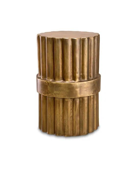 Padua Side Table Vintage Brass
