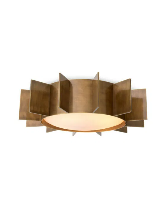 Mario Ceiling Lamp Vintage Brass