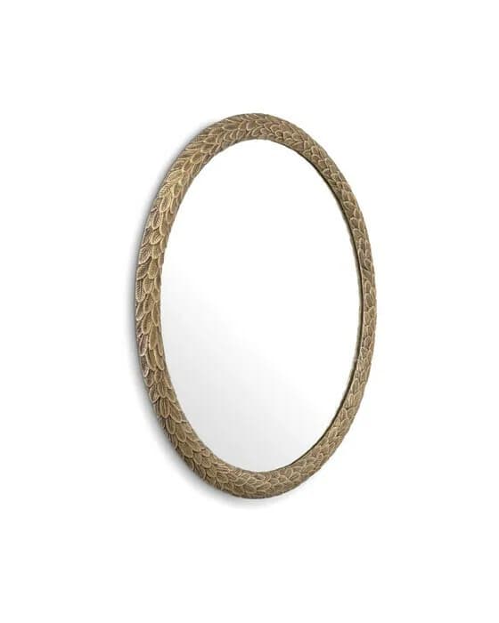 Soave Mirror Vintage Brass