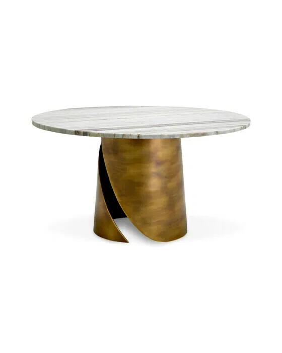 Nuova Coffee Table Vintage Brass