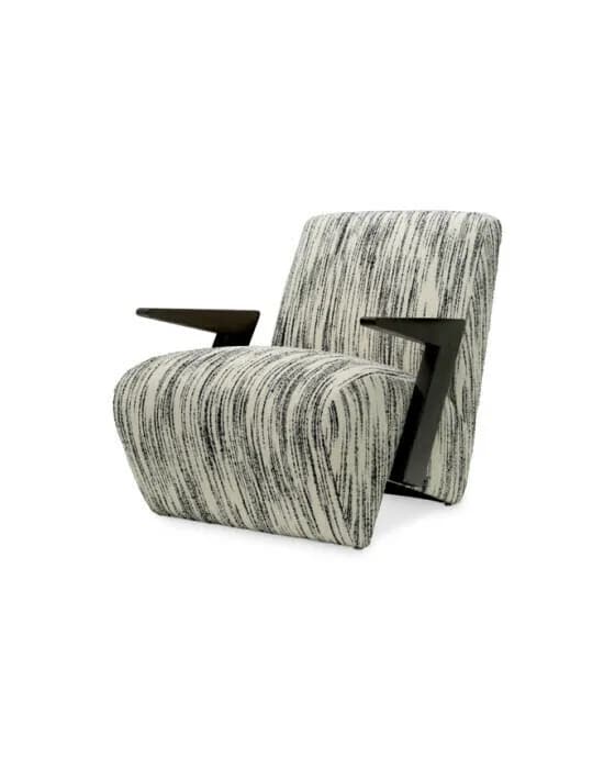 Venosa Chair Black / White