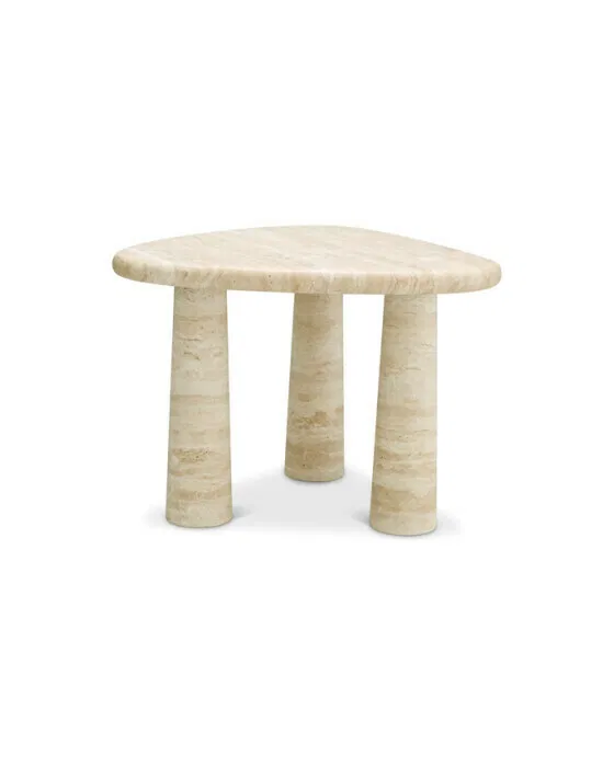 Larino Side Table Travertine