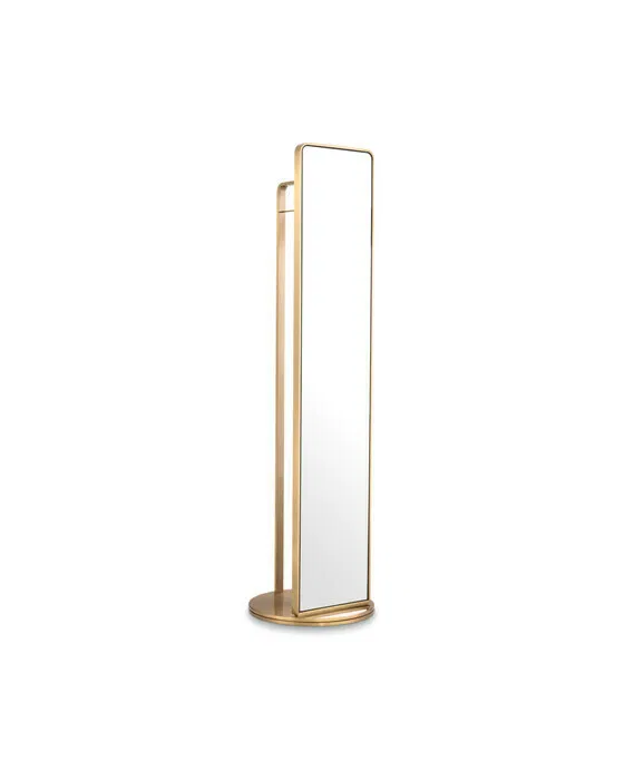 Novo Mirror Brushed Brass