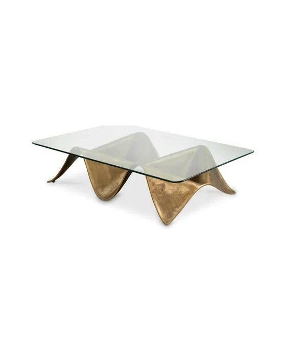 Angelico couchtisch antike messing
