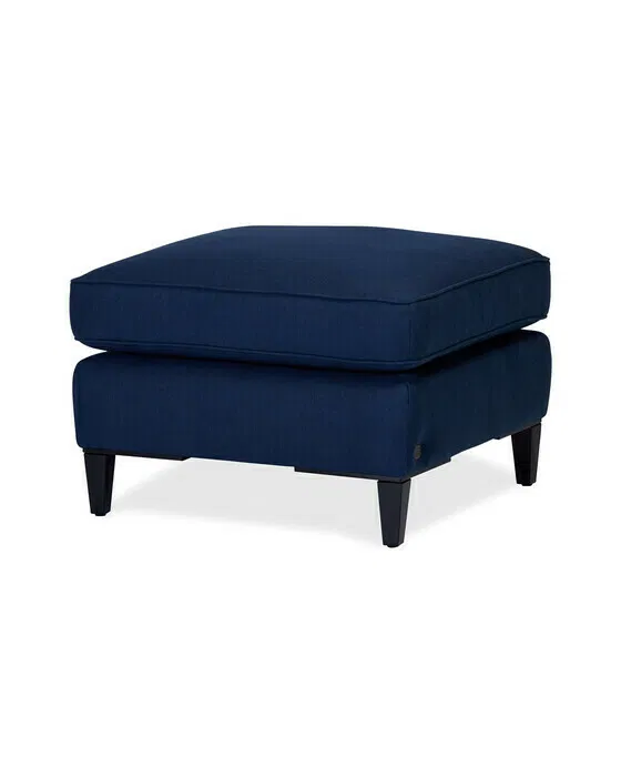 San Francisco Ottoman Indigo