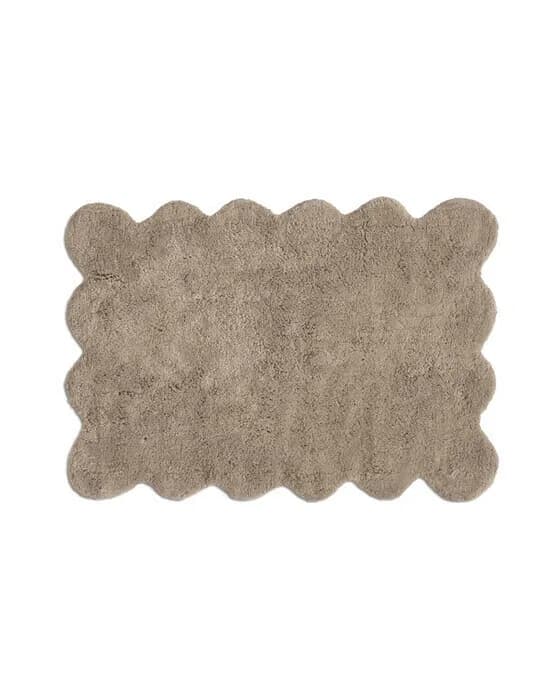 Classic Collection Clam Badezimmerteppich 60x90 cm Beige