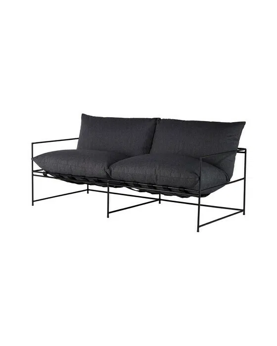Cannes Sofa Black