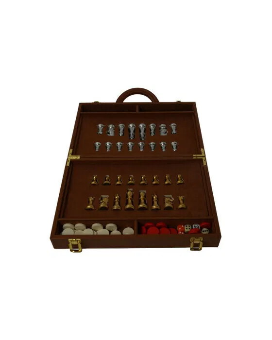 Schack & Backgammon Board Game