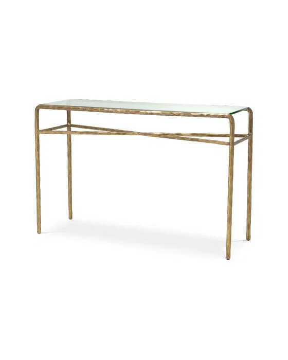 Xandria konsolentisch vintage brass
