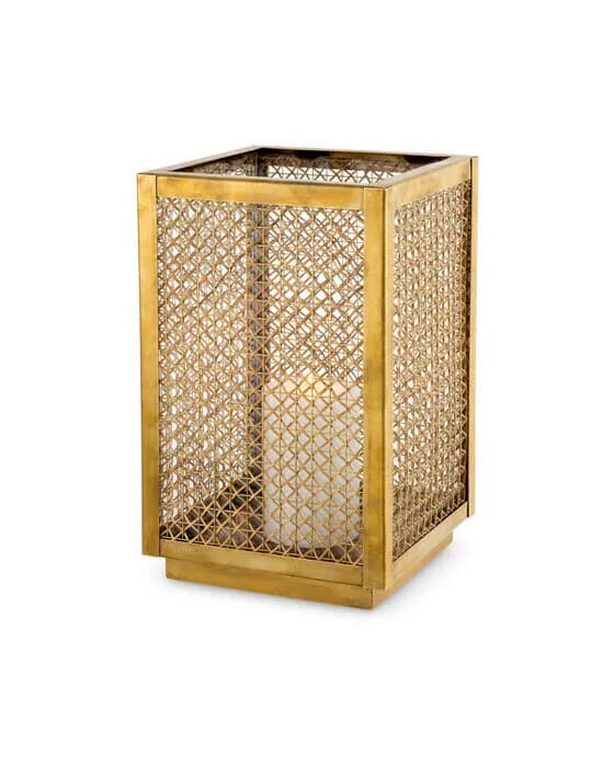 Cairo Kerzenhalter antik messing