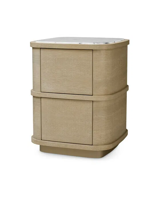 Cabana Nachttisch Washed Oak Furnier