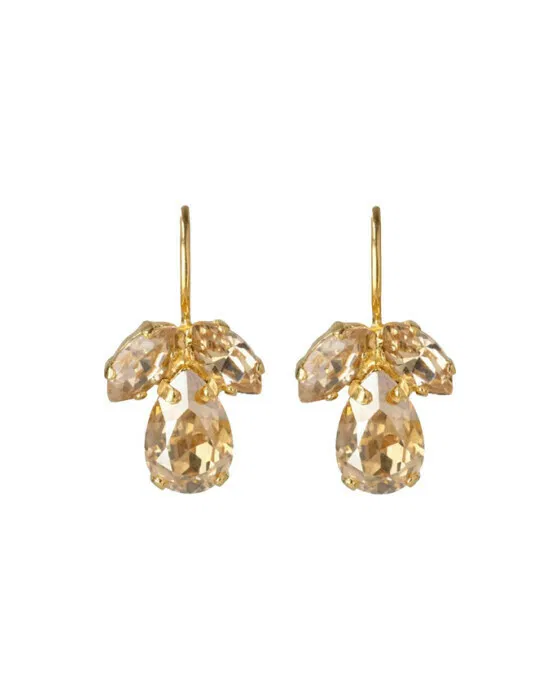 Petite Timo Earrings Golden Shadow