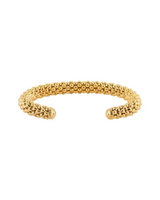 Rope Bangle Armband Gold