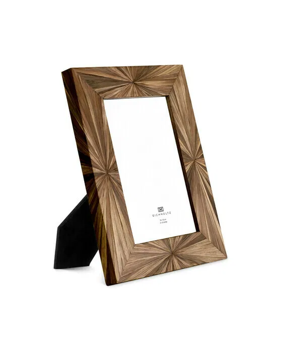 Harvard bilderrahmen marquetry braun