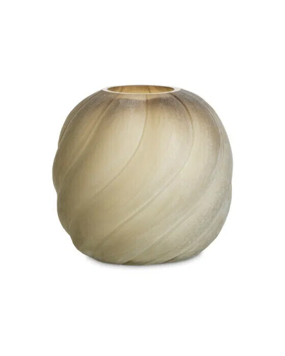 Sicilia vase hellbraun S