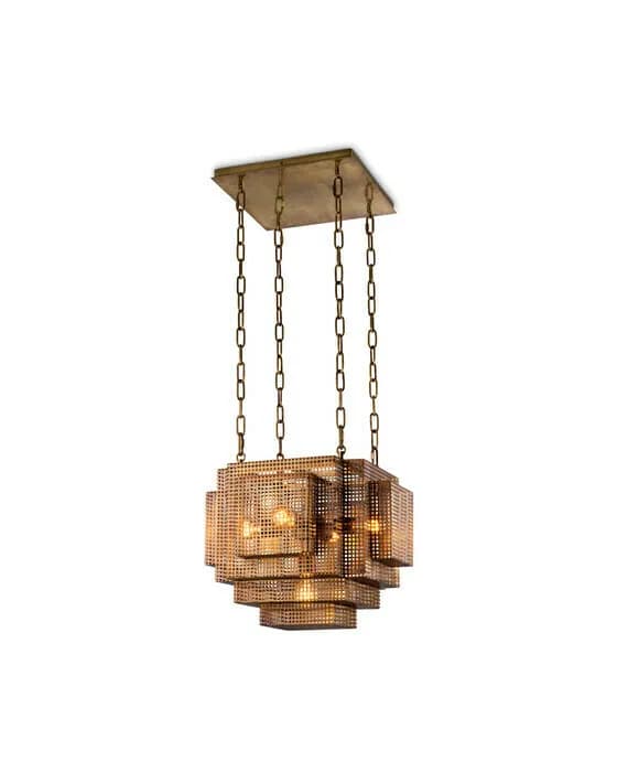 Geary Pendant Vintage Brass
