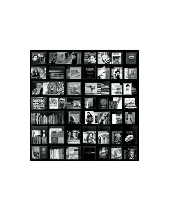 Book Case Music Black