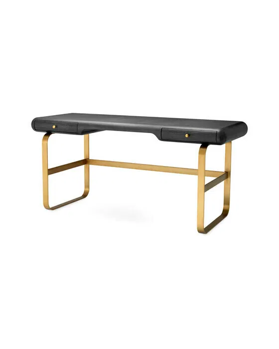 Nathaniel Desk Charcoal Grey