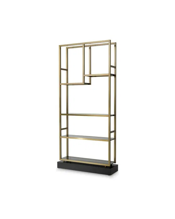 Corrado I Cabinet Brushed Brass
