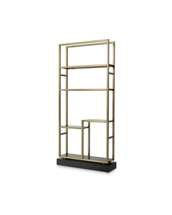 Corrado II Cabinet Brushed Brass