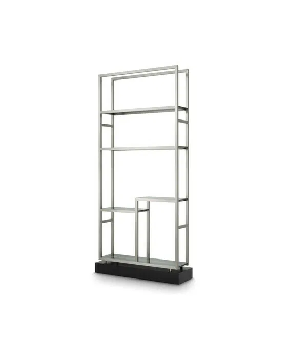 Corrado II Cabinet Brushed Steel