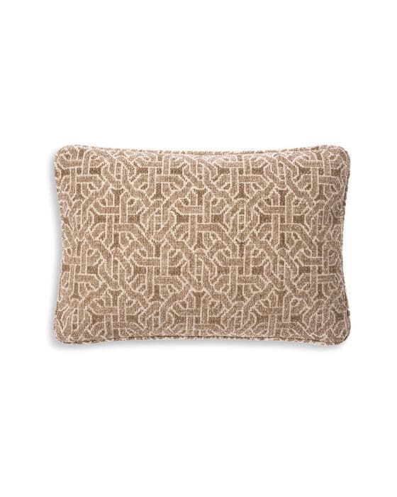Frieze Dekokissen rechteckig Frieze Jacquard beige