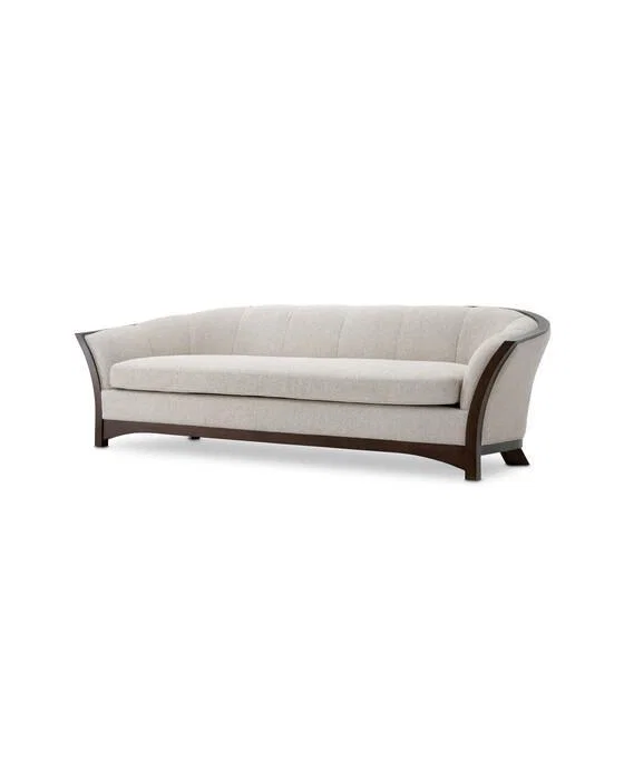 Bleecker Sofa Mahagoni Look