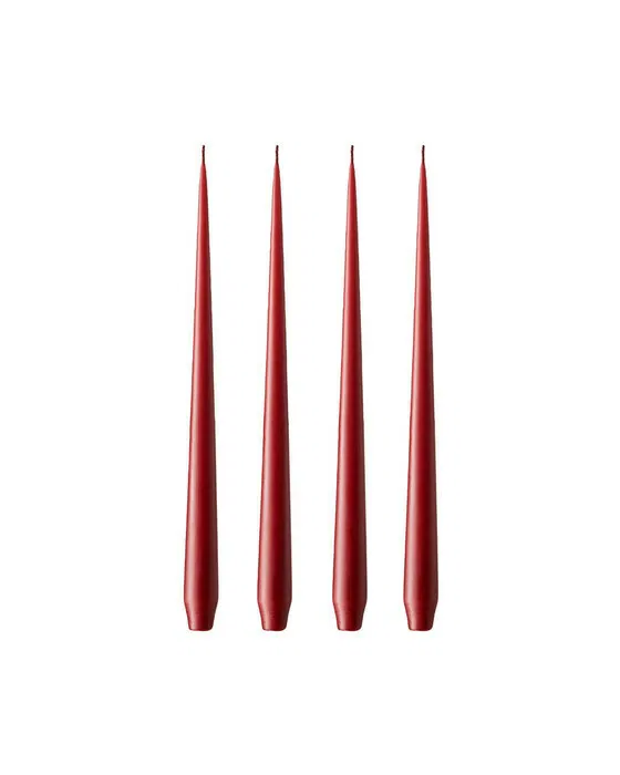 Taper Candles Wine 4-pack