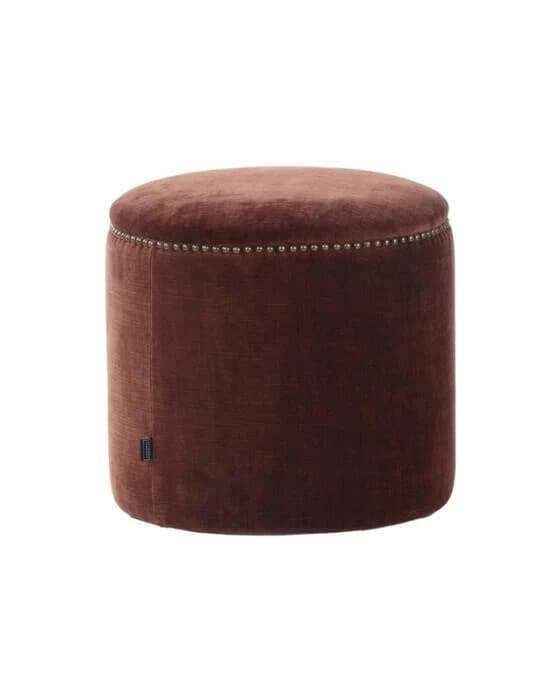 Nice Fußhocker Gabby Burgundy