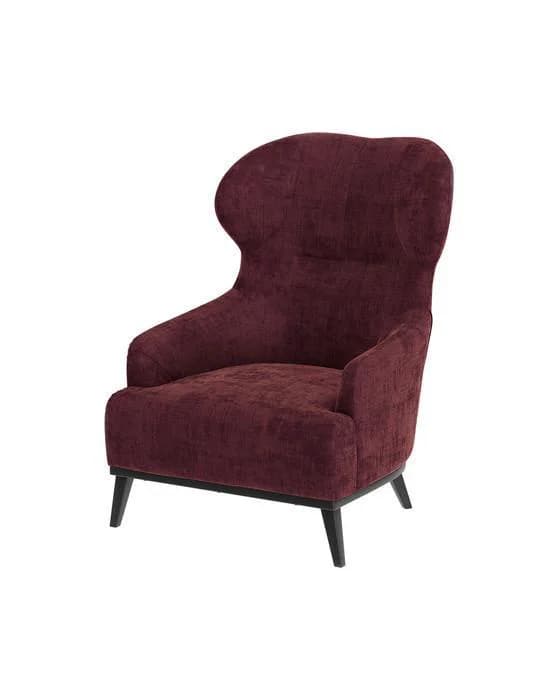 Toulouse Sessel Gabby burgundy