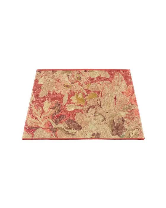 Rechteckiger Lampenschirm Rosewood flower rouge