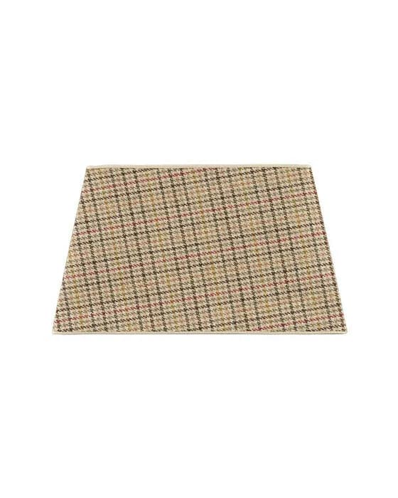 Rechteckiger Lampenschirm harris tweed forest