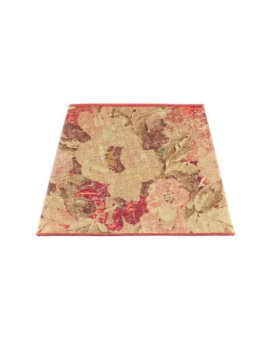 Quadratischer Lampenschirm rosewood rouge